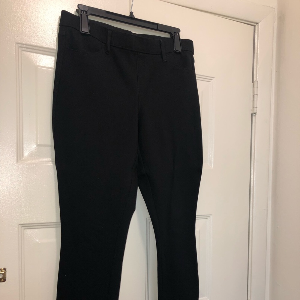 J. Crew Size 8 Black Straight Leg Soft Pants